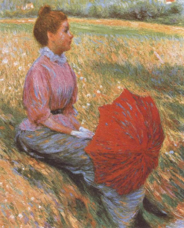 Lady in a Meadow, Federico zandomeneghi